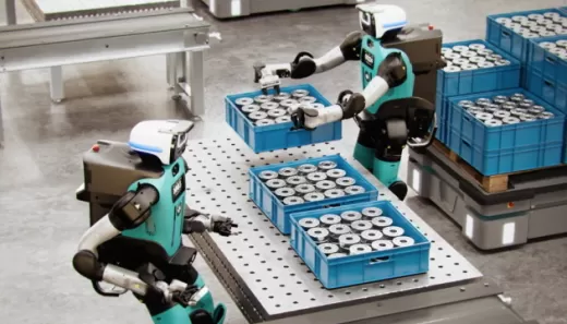 In the United States, a humanoid robot has been introduced that can work safely between people